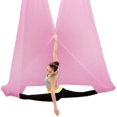 LJYT 5 Meters Long Yoga Swing Yoga Hammock Yoga Antigravity Yoga Hammock for Indoor Or Outdoor (Color : D)