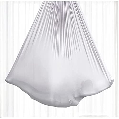 LJYT Yoga Hammock Flying Hammock Swing Aerial Yoga Hammock Fabric with Carabiner for Yoga Anti- Gravity Pilates (Color : A)