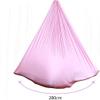 LJYT Yoga Hammock, 4-6 M Long 2.8 M Wide Hammock Fitness Anti Gravity Swinging Flying for Inversion Exercise Pilates Gymnastics (Color : A, Size : 4M) view 4