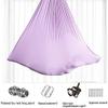 LJYT Yoga Hammock Flying Hammock Swing Aerial Yoga Hammock Fabric with Carabiner for Yoga Anti- Gravity Pilates (Color : B) view 2