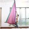 LJYT Yoga Hammock Flying Hammock Swing Aerial Yoga Hammock Fabric with Carabiner for Yoga Anti- Gravity Pilates (Color : B) view 3