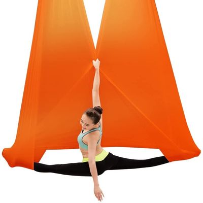 LJYT 5 Meters Long Yoga Swing Yoga Hammock Yoga Antigravity Yoga Hammock for Indoor Or Outdoor (Color : C)