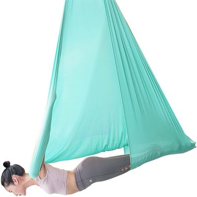 LJYT Yoga Swing Elastic Swing Adjustable Sensory Yoga Hammock Extension Belt Blue Children's and Adult Yoga Hammock (Color : C)
