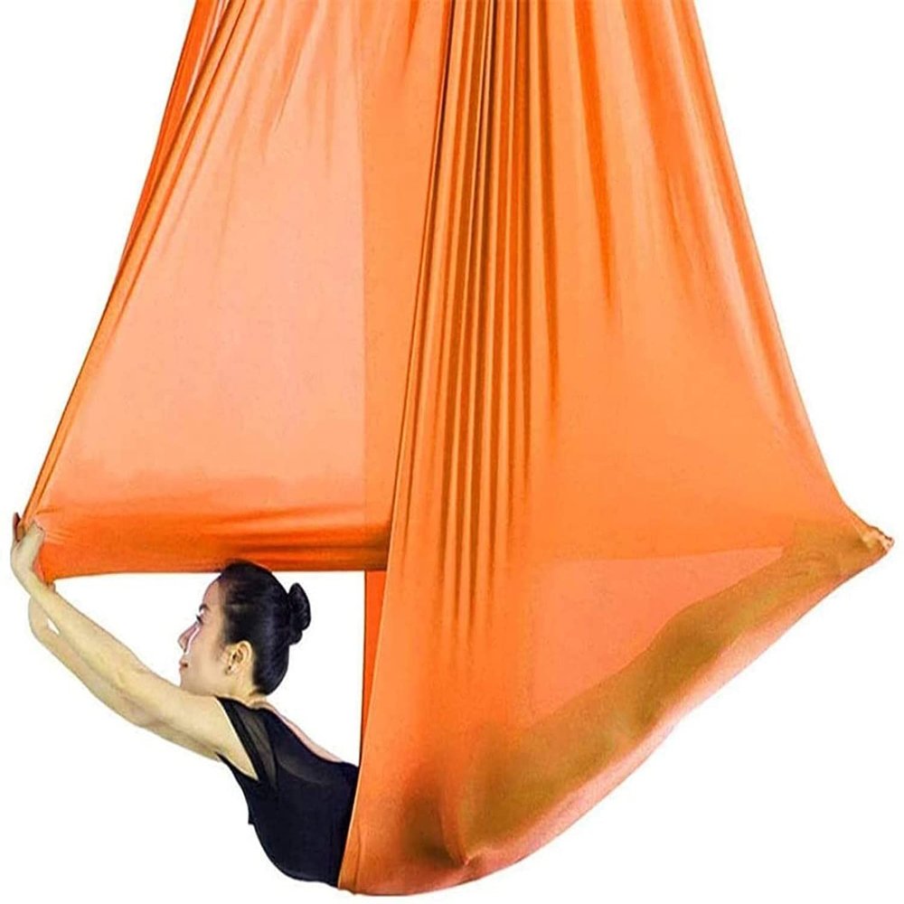 LJYT 6M, Yoga Swing, Yoga Hammock Yoga Kit Sling Straps for Home Gym Fitness, Mounting Accessories IncludedImproved Flexibility (Color : C)