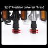 Wellgo Ultralight Bearing Pedals M248 Road Bike Pedal MTB M248DU Aluminum Alloy Mountain Bicycle Parts (White) view 3