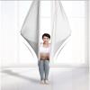 LJYT 4-7m Long, 2.8m Wide, Yoga Hammock Flying Hammock Swing Aerial Yoga Hammock with Carabiner & Daisy Chain for Yoga Pilates (Color : A, Size : 7M) view 2
