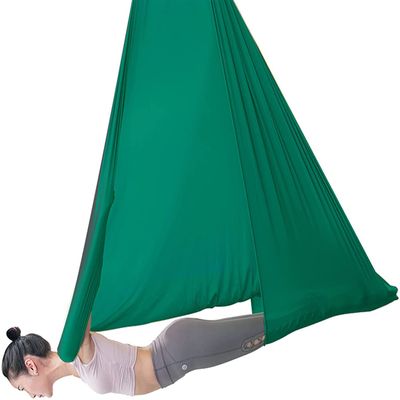 LJYT Yoga Swing Elastic Swing Adjustable Sensory Yoga Hammock Extension Belt Blue Children's and Adult Yoga Hammock (Color : A)