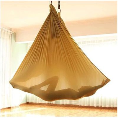 LJYT Yoga Hammock Swing kit Yoga Hammock Suitable for Indoor or Outdoor Flying Yoga kit Sling Suitable for Home Gym Fitness (Color : D)