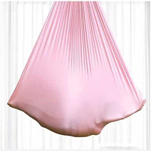 LJYT Yoga Hammock Flying Hammock Swing Aerial Yoga Hammock Fabric with Carabiner for Yoga Anti- Gravity Pilates (Color : C)