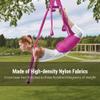 LJYT Yoga Swing,Aerial Yoga Swing Malleable Protect The Skin Strong Antigravity Yoga Hammock/Sling Tool for Gym (Color : E) view 4