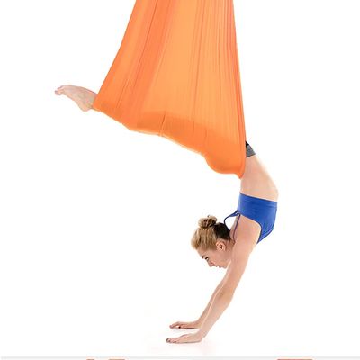 LJYT Indoor Therapeutic Swing Adjustable Yoga Hammock Swing, Children's Yoga Sensory Integration Outdoor Camping Gym, Home Soft Hammock (Color : B)