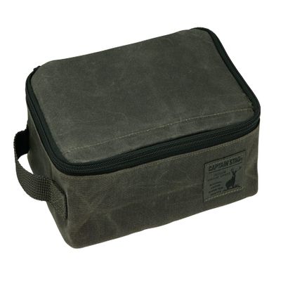 Captain Stag UL-2059 Mess Tin Case, Square Aluminum Cooker Case, Multi Case, Large, Storage, Rice Go, Cotton Canvas, Olive, Compatible Part Number: UH-4115
