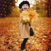 POLG Little Girl Long Peacoat Dress Coat Button Trench Coat Winter Warm Jacket with Pocket Kids Casual Overcoat Outerwear 1-6Y (Khaki, 5-6 Years) view 3