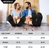 Hromec Non Slip Yoga Socks with Grips for Pilates, Ballet, Barre, Barefoot,Bikram,Hospital Anti Skid Socks for Women and Men view 4