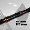 Fiblink Surf Casting Fishing Rod Carbon Fiber Travel Fishing Rod with Noctilucent Tip (11'- 2Pcs- Casting- Orange) view 4