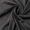 Hophor Soft Stretch Head Wrap Scarfs Long Turban Head Wrap Tie Jersey Hijab for Women (Dark Gray) view 3
