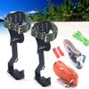 RANZHIX Tree Pole Climbing Spike Set, Portable Safety Belt Straps Outdoor Fruit Pick Climbing Spike Set, Adjustable Tree Climbing Tool for Picking Fruit Hunting Observation Tree Work view 3