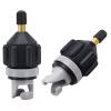 2PACK Inflatable Stand Up Paddleboard (SUP) Pump Adaptor -Universal Standard Schrader Air Valve Adapter Pumping Head Connector Converter for Inflating Boat, Kayak, Surfboard, Bed, Car Tire (Black) view 1