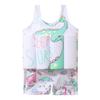 FYMNSI Baby Boys Girls Floatation Swimsuit One-Piece Swimwear Adjustable Buoyancy for Kids Learn to Swimming Swim Vest Jacket # White 18-24 Months view 1