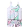 FYMNSI Baby Boys Girls Floatation Swimsuit One-Piece Swimwear Adjustable Buoyancy for Kids Learn to Swimming Swim Vest Jacket # White 18-24 Months view 2