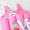 FYMNSI Baby Boys Girls Floatation Swimsuit One-Piece Swimwear Adjustable Buoyancy for Kids Learn to Swimming Swim Vest Jacket Pink Love 18-24 Months view 4