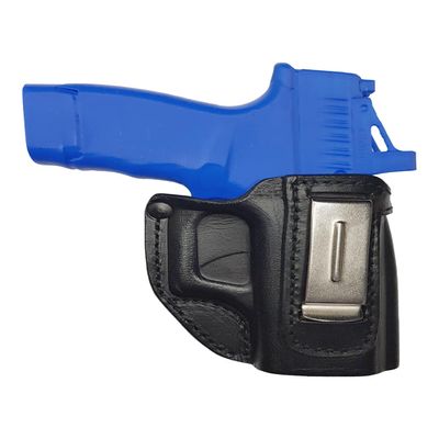 VlaMiTex IWB 2 Leather Holster fits Ruger MAX 9 Black