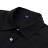 Alimens & Gentle Flannel Shirt Women Plaid Shackets Casual Soft Long Sleeve Button Down Shirt Business Casual Blouses Tops Black view 2