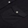 Alimens & Gentle Flannel Shirt Women Plaid Shackets Casual Soft Long Sleeve Button Down Shirt Business Casual Blouses Tops Black view 3