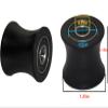 FRECCU Total Gym Replacement Set of 4 Wheels/Rollers Compatible with Models DLX, DLX II, DLX III, Adv DLX, Pilates, Pilates Pro 2500, 3000, 4000570, 2000 Black view 3