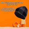 100% Waterproof, Windproof, Breathable - Beanie Hat Suitable for All Activities in All Weather Conditions Hat (Grey-B) view 3