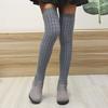 Bcshiye Women's Over The Knee High Low Heel Riding Boots Socks Wide Calf Thigh High Knee High Pull On Winter Boots view 2