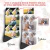Brd Gifts Custom Photo Socks - Personalized Multiple Frame Socks with Your Photo, Picture or Logo view 4