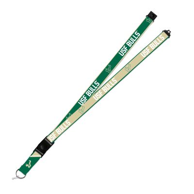 Rico Industries South Florida Bulls USF Lanyard Keychain 2-sided Breakaway Clip University of