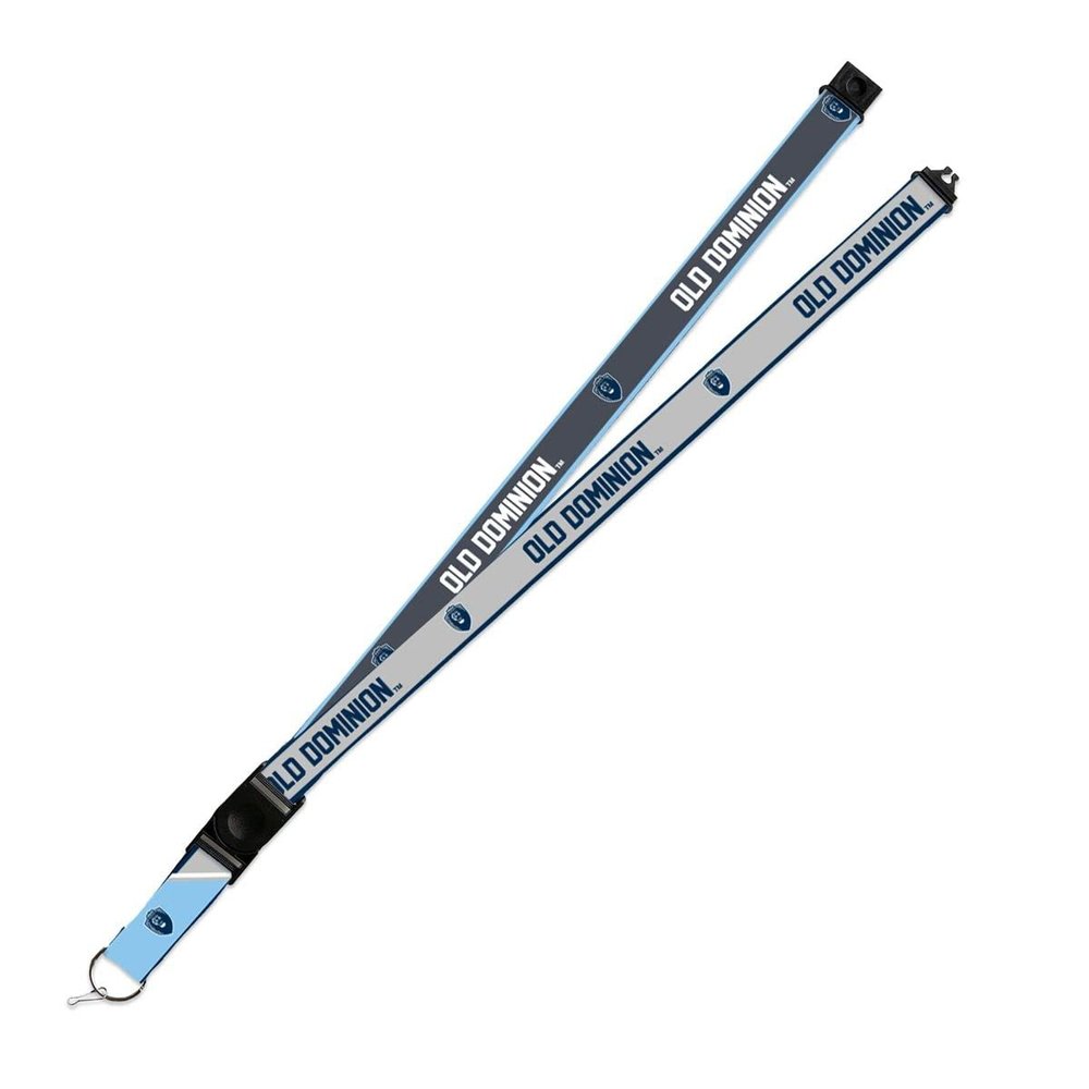 Rico Industries Old Dominion Monarchs Lanyard Keychain 2-sided Breakaway Clip University