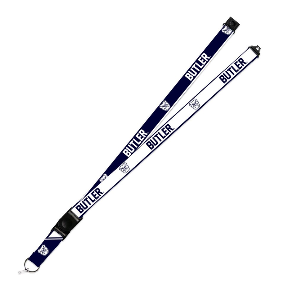 Rico Industries Butler Bulldogs Lanyard Keychain 2-sided Breakaway Clip University