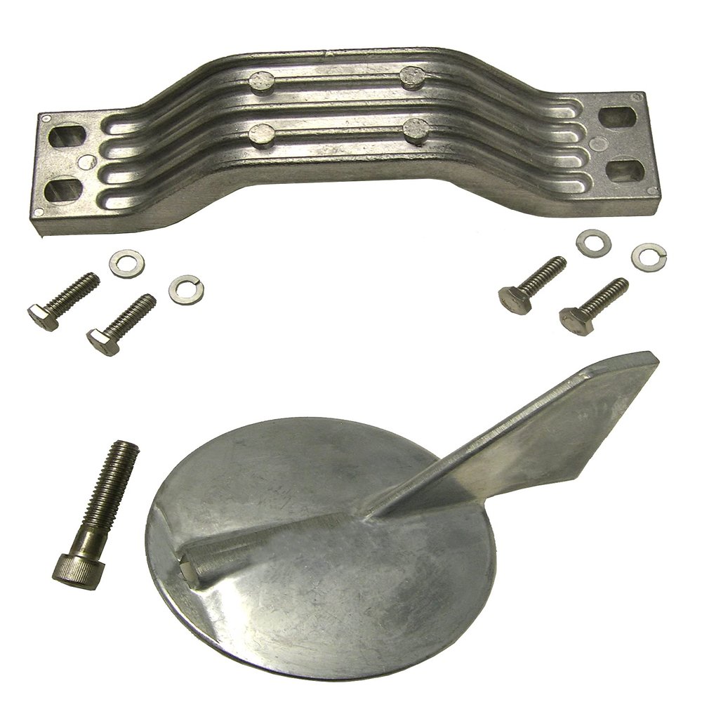 Magnesium Anode Kit Fits Yamaha 150 - 200 HP Outboard Motors Includes Hardware Replaces Yamaha 6G5-45251-01M, 6J9-45371-01M, Martyr CMY150KITM, Seachoice 95221, Sierra 18-6133, Tecnoseal 21101MG