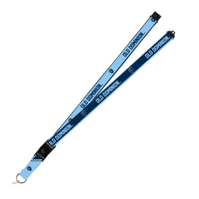 Rico Industries Old Dominion Monarchs Lanyard Keychain 2-sided Breakaway Clip University