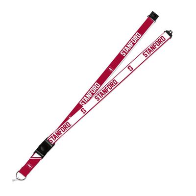 Rico Industries Stanford Cardinal Lanyard Keychain 2-sided Breakaway Clip University of