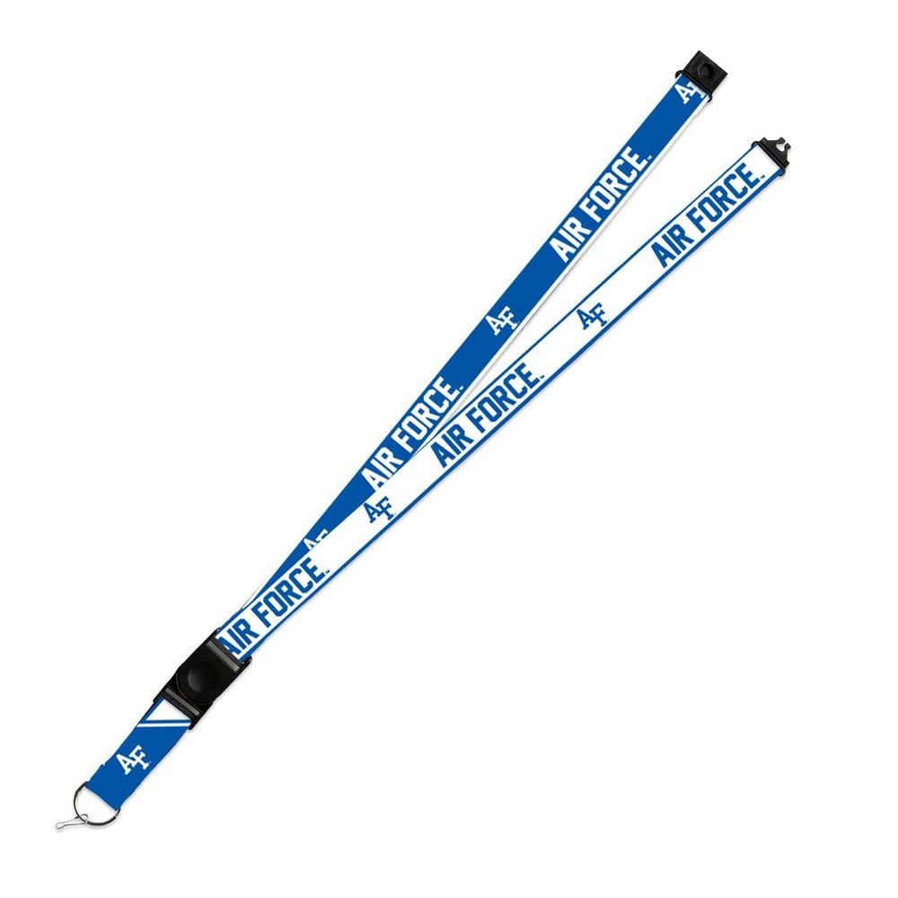 Rico Industries Air Force Academy Falcons Lanyard Keychain 2-sided Breakaway Clip