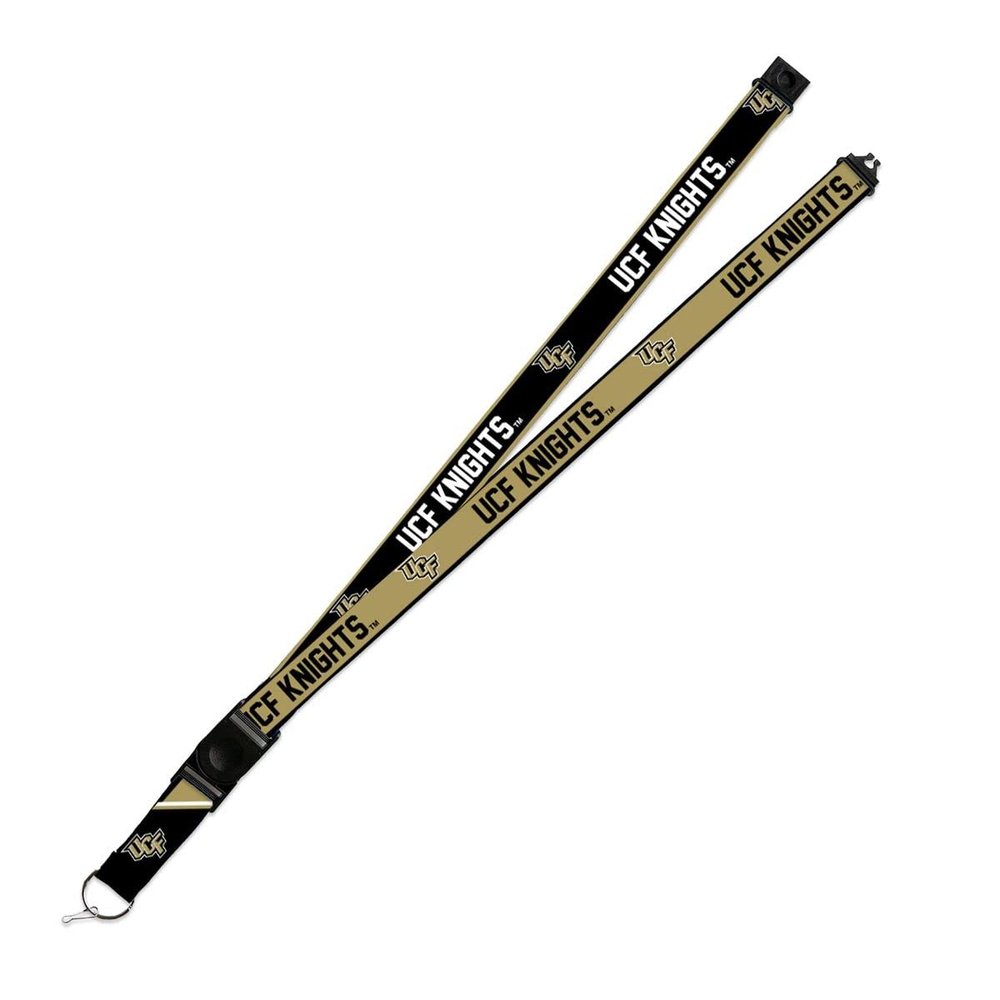 Rico Industries Central Florida Knights UCF Lanyard Keychain 2-sided Breakaway Clip University of
