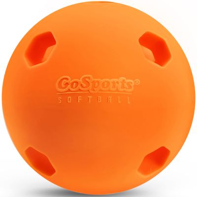 GoSports Limited Flight Modern Training Softballs 12 Pack - Regulation Size