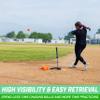GoSports Limited Flight Modern Training Softballs 12 Pack - Regulation Size view 3
