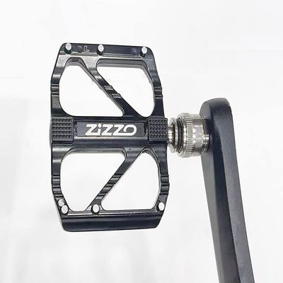 ZiZZO Quick Release Bike Pedals with Free Under Saddle Pedals Holding Bracket