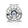 Hatch Outdoors Iconic Plus Large Arbor Fly Reel (Clear/Blue, 9) view 1