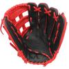 SSK Z5 Craftsman Outfield Baseball Glove  Deep Pocket 12.25" - 12.5 - 12.75  Right & Left Hand Throw (Black/Red, 12.75" - Right Hand Throw) view 3