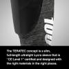 100% Teratec Mountain Biking Elbow Pad - MTB & BMX Protection - Ultralight Nylon Slip On Sleeve with Built in Padding view 3