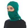 100% Merino Wool Balaclava - Winter Ski Mask - Face Mask - Cold Weather Gear - Emerald Green - One Size view 1