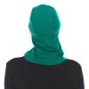 100% Merino Wool Balaclava - Winter Ski Mask - Face Mask - Cold Weather Gear - Emerald Green - One Size view 3