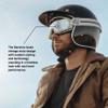 100% BARSTOW Premium Protective Sport Goggles (Cardiff - Smoke Lens) view 2