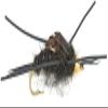 The Fly Fishing Place Basics Collection - Kaufmann's Black Stonefly Nymph Assortment - 10 Bead Head Rubber Legs Wet Flies - 2 Each Hook Sizes 4, 6, 8, 10, and 12 view 3